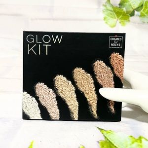 Macys Highlighter Bronzer Powder 6 Pigments Shade SET Glow Kit New NEW